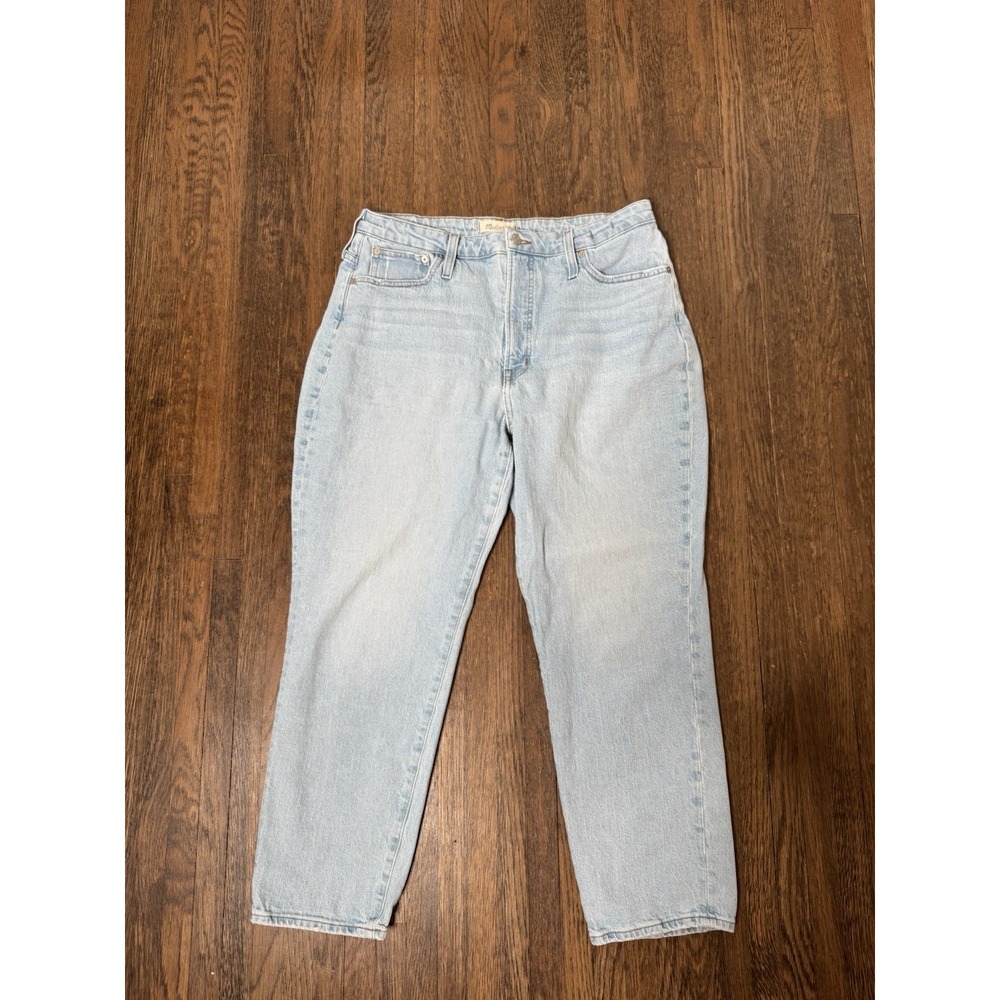 Madewell The Curvy Perfect Vintage Jean Light Wash Size 32 High Rise Tapered